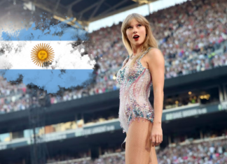 Taylor Swift ya está en Argentina y se prepara para sus shows