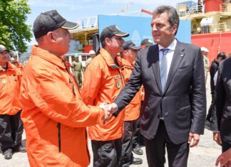 Massa: las FFAA “tendrán un rol central en la defensa de la soberanía argentina”
