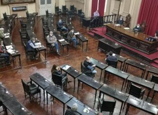 Sin sesión en la Cámara de diputados