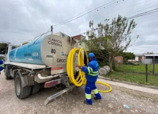 Aguas del Norte trabaja para restablecer el servicio en la ciudad de Salta