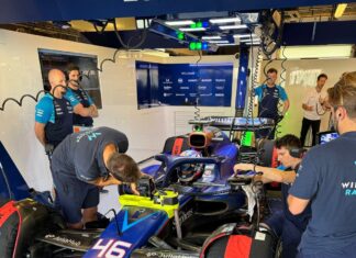 Franco Colapinto se subió a un Williams