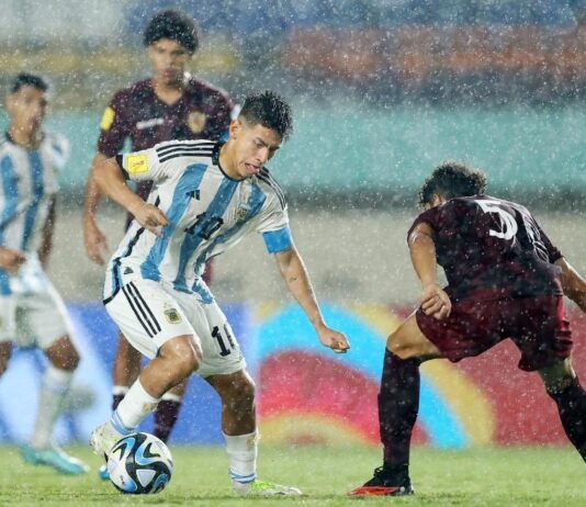 La sub 17 de Placente goleó 5-0 a Venezuela
