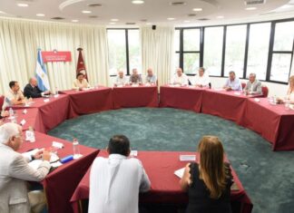 Sáenz presidió una nueva reunión de gabinete ampliado