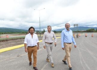 Saenz supervisó la etapa final de la Circunvalación
