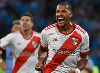 Sobre el final del partido River venció a Belgrano y se metió en semis