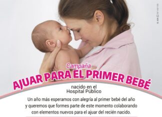 Campaña para armar el ajuar para el primer bebé del año