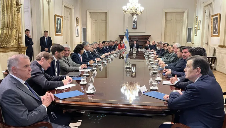 reunion-milei-gobernadores-casa-rosada
