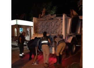 Brindan asistencia a familias afectadas por el temporal en Guachipas