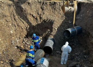 Aguas del norte reparó el acueducto El Aguay y se normaliza paulatinamente el servicio