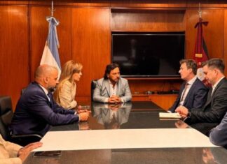 El gobernador Sáenz evaluó el estado del proyecto de cobre Taca Taca