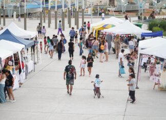 El primer Paseo de Compras Vecinal en Parque Sur fue un éxito