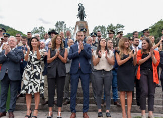 Dario Madile participó del acto en conmemoración del natalicio del Gral. Martín Miguel de Güemes