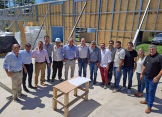 La Provincia y Aguas del Norte construyen una fábrica envasadora de agua para atender las demandas de la comunidad
