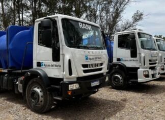 Aguas del Norte refuerza la entrega de agua en el departamento San Martín