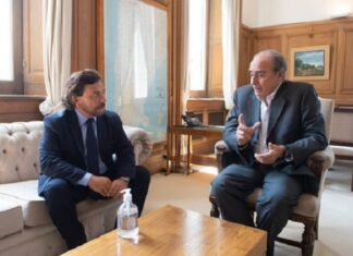 Gustavo Sáenz con Francos: “El diálogo y el consenso son un camino esencial en la búsqueda de soluciones”
