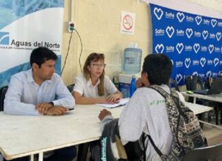 Aguas del Norte participó de “La Muni en tu barrio”