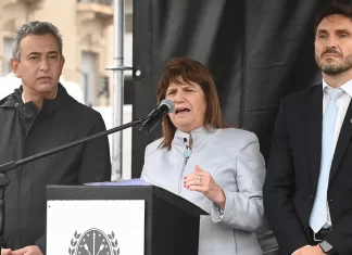 “Hoy ya hablamos de narcoterrorismo”, dijo Bullrich en Rosario