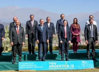 El 26 se reunirán los gobernadores del Noa y el Nea en Salta