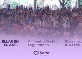 Este domingo se realiza el recital “Ellas en el Anfi” en el parque San Martín
