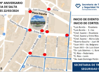 La Policía de Salta cumple 199 años: habrá festival y cortes de calles