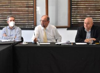 Camacho informó la situación de la tarifa de energía a senadores
