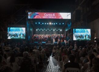 Salteños y turistas disfrutaron de la Misa Criolla en plaza 9 de Julio
