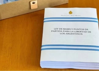 Ley ómnibus: ingresará hoy el borrador final