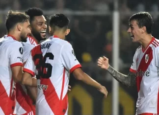 River arrancó su sueño copero venciendo a Deportivo Táchira