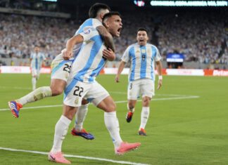 Con gol de Lautaro Martinez sobre la hora Argentina venció a Chile 1-0