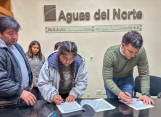 Aguas del Norte incorporará pasantes de la Escuela Técnica 3