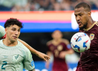 Venezuela venció a Mexico 1-0 en la copa América