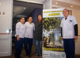 El Intendente Rosso participó de la jornada de enfermería en el hospital Castellanos