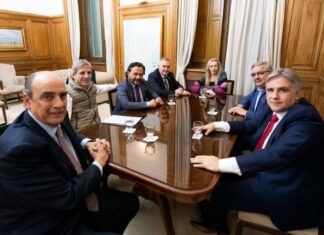 Pacto de Mayo: El gobernador Sáenz se reunió con Francos, Karina Milei y Caputo