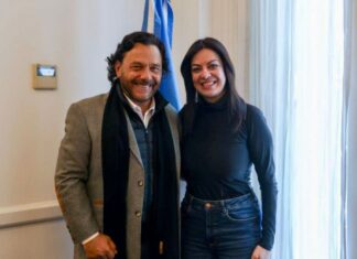 El gobernador Sáenz se reunió con la ministra Sandra Pettovello