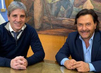 Sáenz y Caputo avanzaron en un acuerdo para que la Provincia pueda continuar el Gasoducto de los Valles Calchaquíes
