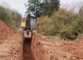 En Aguaray se ejecuta una obra para optimizar el servicio de saneamiento