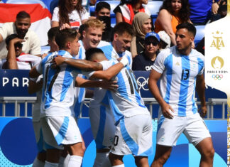 Paris 2024: Argentina venció a Irak en fútbol