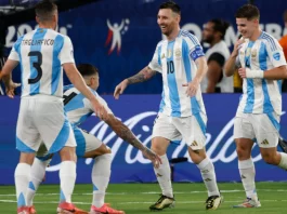 La Selección argentina ya está en Atlanta preparándose para enfrentar a Egipto