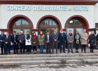 Dario Madile encabezó el 213° aniversario de la Independencia de Venezuela