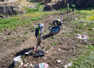 La Municipalidad inició la limpieza del canal Tinkunaku