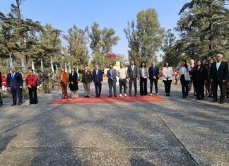 Madile participó del acto conmemorativo del 174º aniversario del fallecimiento del general José de San Martín