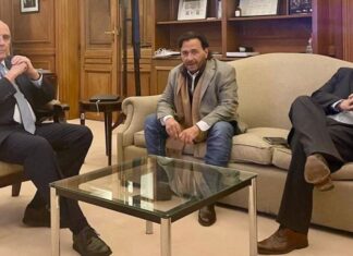 Gustavo Sáenz avanzó con el Jefe de Gabinete Guillermo Francos en la definición de obras pendientes