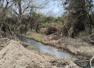 La Municipalidad acondiciona el canal pluvial San Alfonso