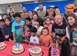 El intendente Durand celebró junto a vecinos los 17 años del CIC de Santa Cecilia