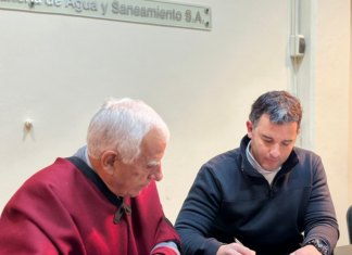 Aguas del Norte cedió un espacio institucional para mejorar la seguridad en Floresta