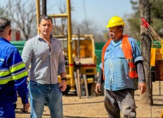 Comenzó la perforación del nuevo pozo de agua en San Remo