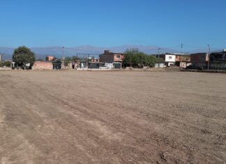 Obras: La municipalidad acondicionó la canchita de futbol de B° El Cambio
