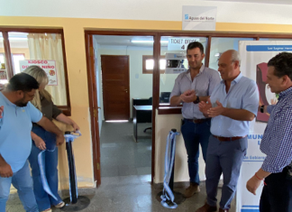 Aguas del Norte inauguró oficinas comerciales en Las Lajitas