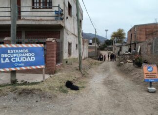 Con maquinaria pesada se acondicionó el inicio del canal Tinkunaku