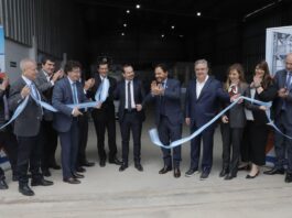 Sáenz inauguró en Güemes una planta francesa especialista en extracción directa de litio